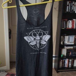 Black hope Curse Racerback tank top